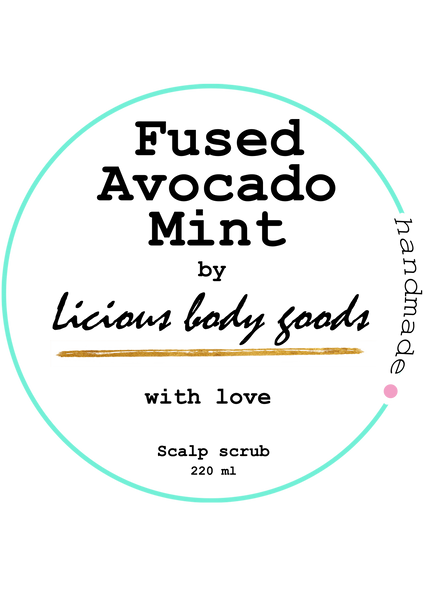 Fused Avocado Mint scalpscrub